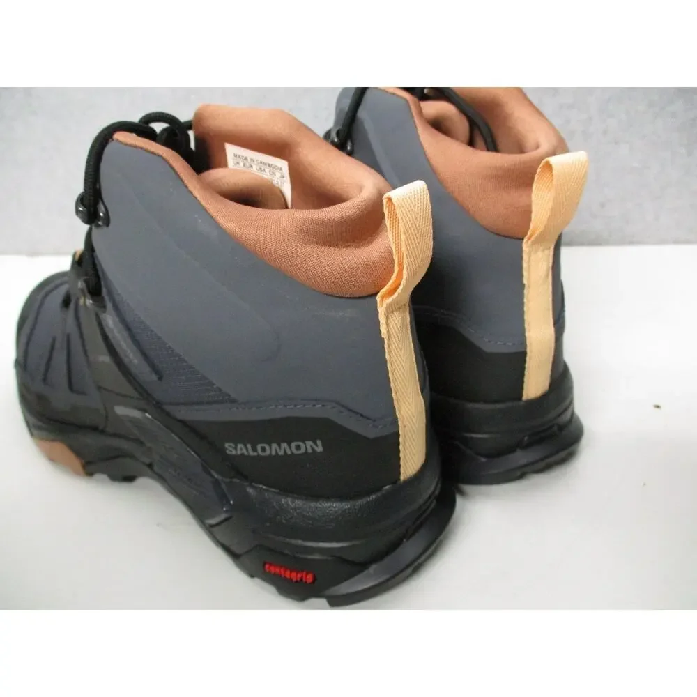 Salomon X Ultra 4 Mid GTX Waterproof Womens Sz 10 Hiking Boots Gray